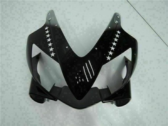 2001-2003 Honda CBR600 F4i Motorcycle Fairings - Glossy Black Silver SevenStars UK