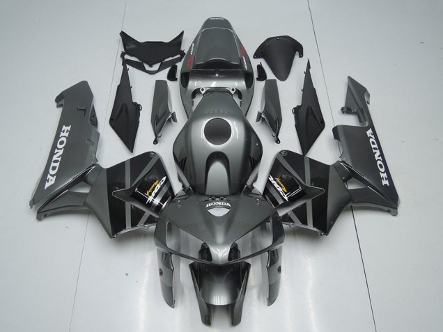 2005-2006 Honda CBR600RR Motorcycle Fairing Kits - Grey Black UK