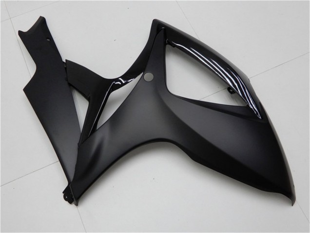 2006-2007 Suzuki GSXR 600/750 Motorcycle Fairings - Matte Black Glossy Black UK