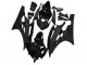 2006-2007 Yamaha YZF R6 Motorcycle Fairing - Glossy Black Matte Black UK