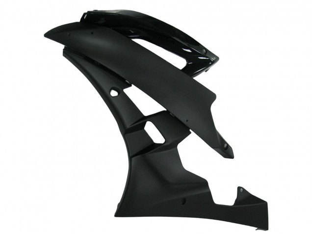 2006-2007 Yamaha YZF R6 Motorcycle Fairing - Glossy Black Matte Black UK