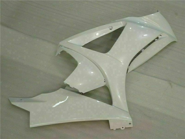 2007-2008 Suzuki GSXR 1000 Motorcycle Fairings - White UK