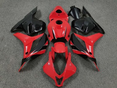 2009-2012 Honda CBR600RR Motorcycle Fairings - Red Glossy Black OEM Style UK