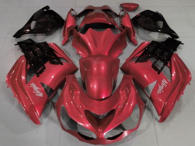 2012-2024 Red Black Kawasaki ZX14R ZZR 1400 Motorcycle Fairings UK
