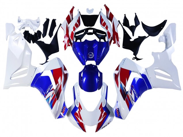 2020-2023 Honda CBR1000RR-R Motorcycle Fairings - White Red Blue UK