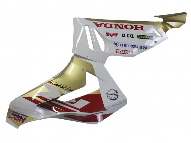 2020-2023 Honda CBR1000RR-R Motorcycle Fairings - White Red Gold Motul HRC UK
