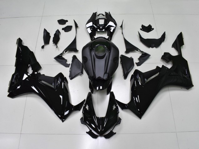 2020-2023 Honda CBR1000RR-R Motorcycle Fairings - Glossy Black Matte Black UK