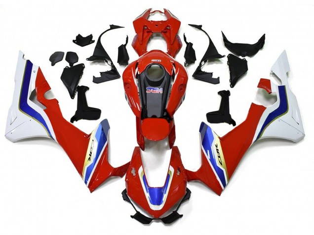 2020-2023 Honda CBR1000RR-R Motorcycle Fairing - White Red Blue HRC UK