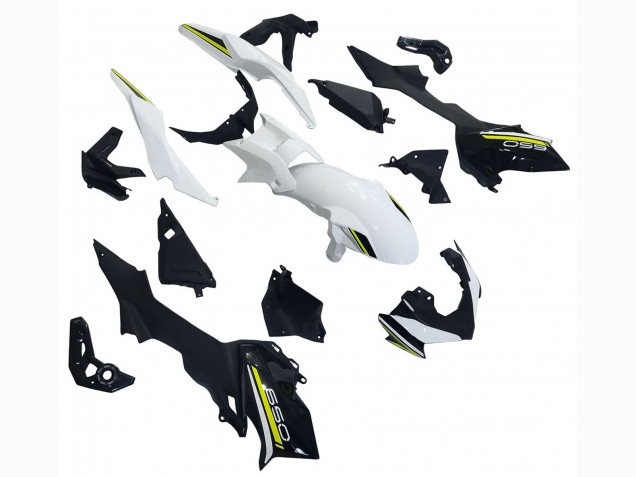 2020-2025 White Black Green Kawasaki Ninja Z650 Motorcycle Fairings UK