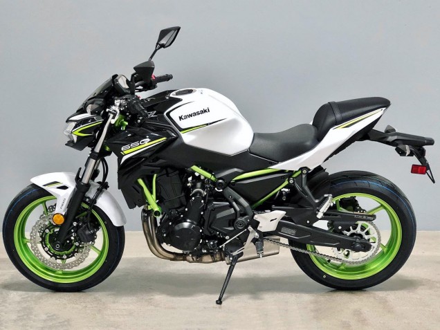 2020-2025 White Black Green Kawasaki Ninja Z650 Motorcycle Fairings UK