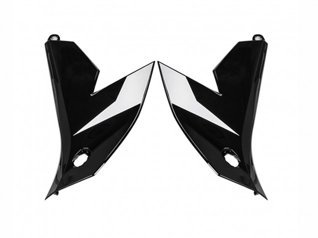 2021-2024 Glossy Black White Kawasaki Versys 650 Motorcycle Fairings UK