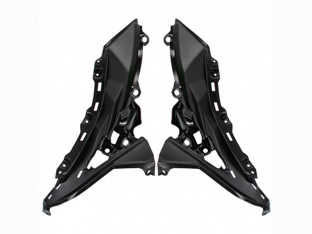 2021-2024 Glossy Black White Kawasaki Versys 650 Motorcycle Fairings UK