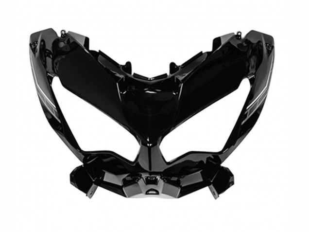 2021-2024 Glossy Black White Kawasaki Versys 650 Motorcycle Fairings UK