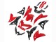 2021-2024 Red Black Kawasaki Versys 650 Motorcycle Fairings UK