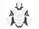 2021-2024 White Kawasaki Versys 650 Motorcycle Fairings UK