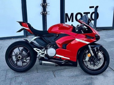2020-2024 Ducati Panigale V2 Motorcycle Fairings - Red White UK