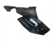 2005-2010 BMW K1200S Motorcycle Fairings - Glossy Black Matte Black Blue Lines UK