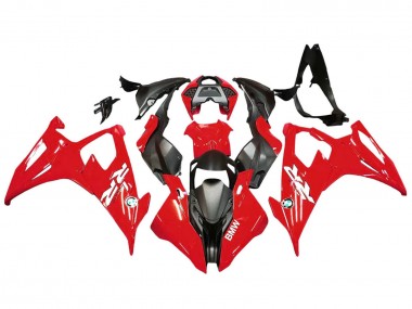 2019-2022 BMW S1000RR Motorcycle Fairing Kits - Red Black UK