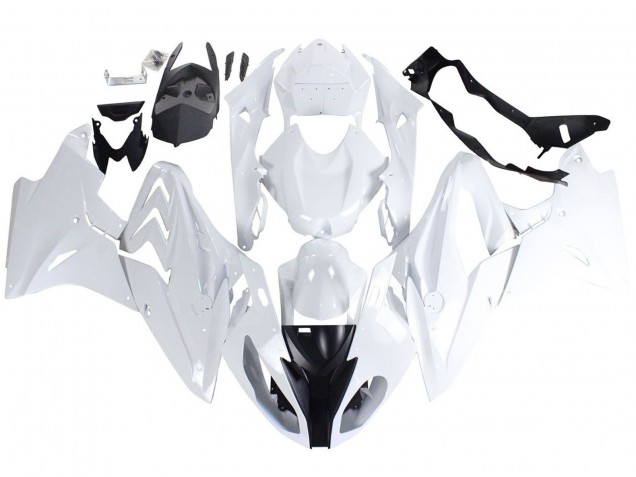 2017-2018 BMW S1000RR Motorcycle Fairings - White UK