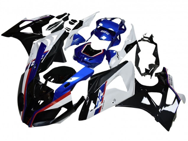 2009-2014 BMW S1000RR Motorcycle Fairing - White Red Blue Black UK