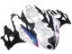 2009-2014 BMW S1000RR Motorcycle Fairings - White Red Blue Glossy Black HP Becker Carbon UK
