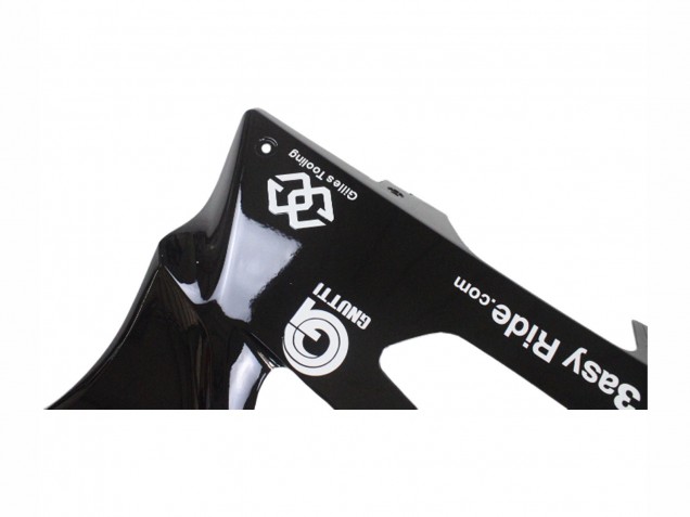 2009-2014 BMW S1000RR Motorcycle Fairings - White Blue Glossy Black Castrol UK