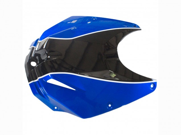 2009-2014 BMW S1000RR Motorcycle Fairings - White Blue Glossy Black Castrol UK