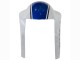 2009-2014 BMW S1000RR Motorcycle Fairings - White Blue Glossy Black Castrol UK