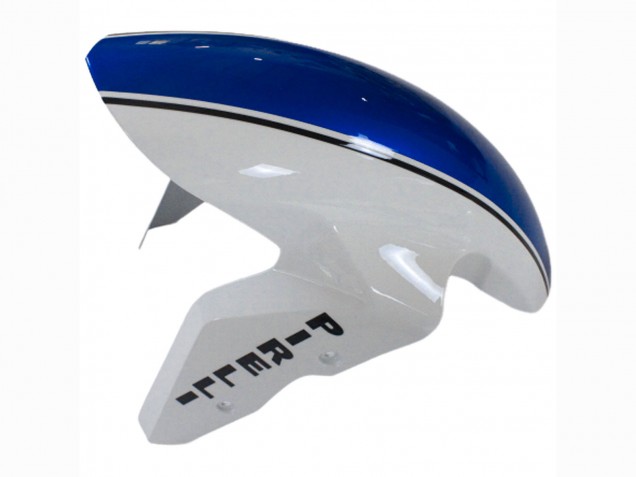 2009-2014 BMW S1000RR Motorcycle Fairings - White Blue Glossy Black Castrol UK