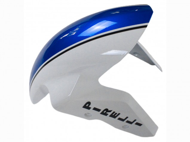2009-2014 BMW S1000RR Motorcycle Fairings - White Blue Glossy Black Castrol UK