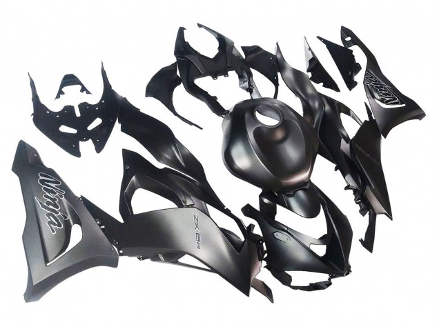 2023-2026 Matte Black Kawasaki ZX6R Motorcycle Fairing UK