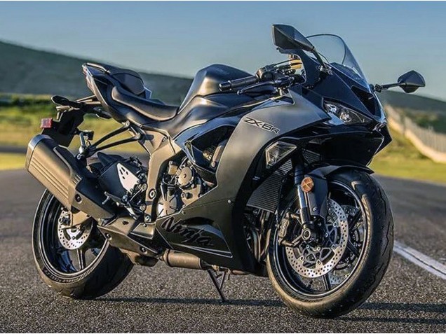 2023-2026 Matte Black Kawasaki ZX6R Motorcycle Fairing UK
