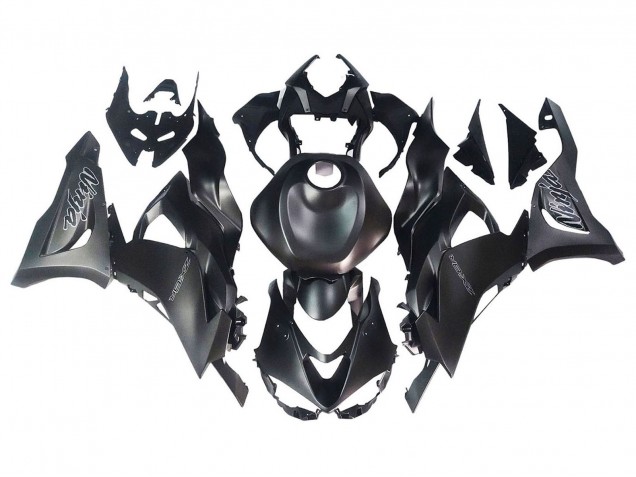 2023-2026 Matte Black Kawasaki ZX6R Motorcycle Fairing UK