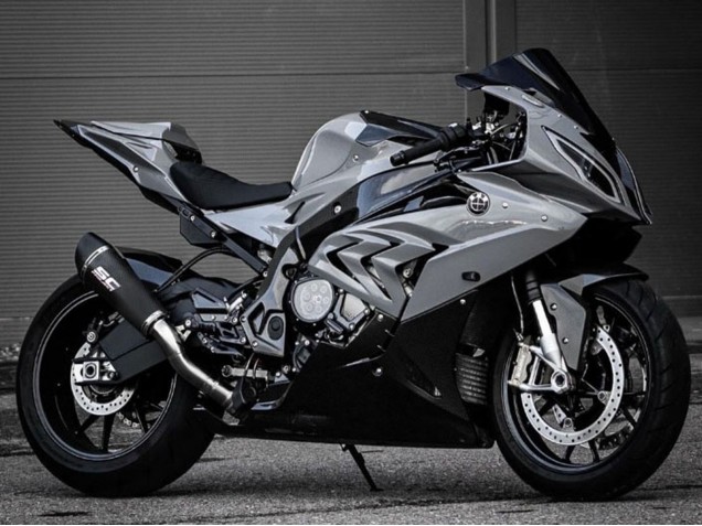 2015-2016 BMW S1000RR Motorcycle Fairings - Grey Carbon Fiber UK