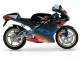 2000-2005 Aprilia RS125 Motorcycle Fairings - Black Red Silver UK