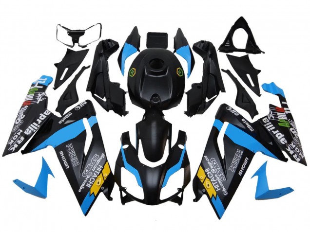 2006-2011 Aprilia RS125 Motorcycle Fairings - Black Blue Yellow UK