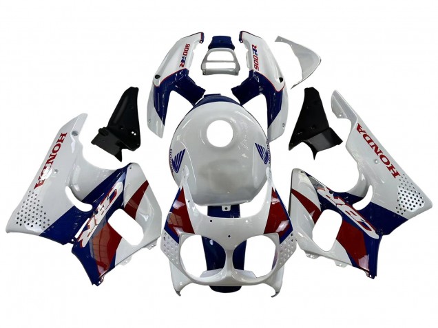 1992-1993 Honda CBR900RR 893 Motorcycle Fairings - White Red Dark Blue UK