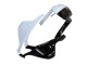 2009-2012 Honda CBR600RR Motorcycle Fairings - White Cherry Blossom Glossy Black UK
