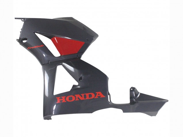 2013-2026 Black Carbon Fiber Red Honda CBR600RR Motorcycle Fairings UK