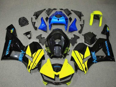 2013-2026 Blue Yellow Glossy Black Honda CBR600RR Motorcycle Fairings UK