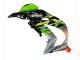 2016-2020 Kawasaki ZX10R Motorcycle Fairings - Green Red Grey UK