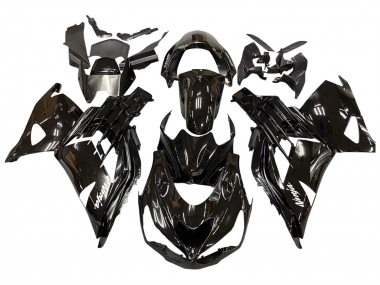 2012-2024 Glossy Black Matte Black White Ninja Kawasaki ZX14R ZZR1400 Motorcycle Fairings UK