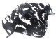 2012-2024 Glossy Black Matte Black White Ninja Kawasaki ZX14R ZZR1400 Motorcycle Fairing UK