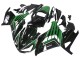 2012-2024 Green Glossy Black Stripe Kawasaki ZX14R ZZR1400 Motorcycle Fairings UK