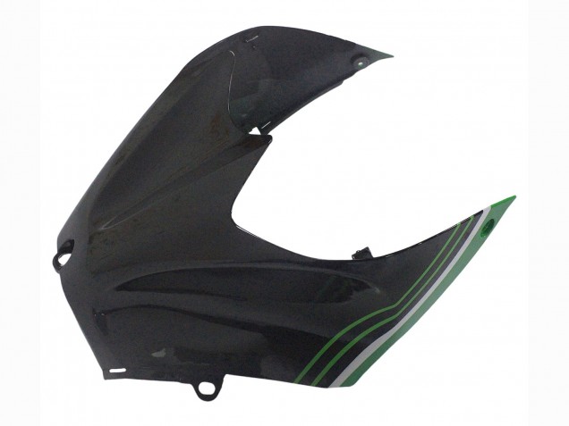 2012-2024 Green Glossy Black Stripe Kawasaki ZX14R ZZR1400 Motorcycle Fairings UK