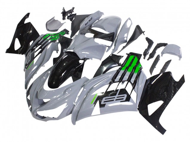 2012-2024 Grey Green Black Kawasaki ZX14R ZZR1400 Motorcycle Fairings UK