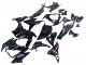 2013-2018 Kawasaki Z800 Motorcycle Fairings - Glossy Black Red UK