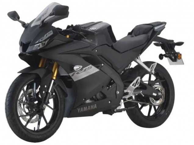 2018-2024 Yamaha YZF R15 Motorcycle Fairings - Matte Black Silver UK