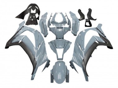 2011-2015 Kawasaki ZX10R Motorcycle Fairings - Nardo Grey Matte Black UK