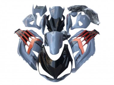 2012-2024 Light Blue Orange Black Kawasaki ZX14R ZZR1400 Motorcycle Fairings UK